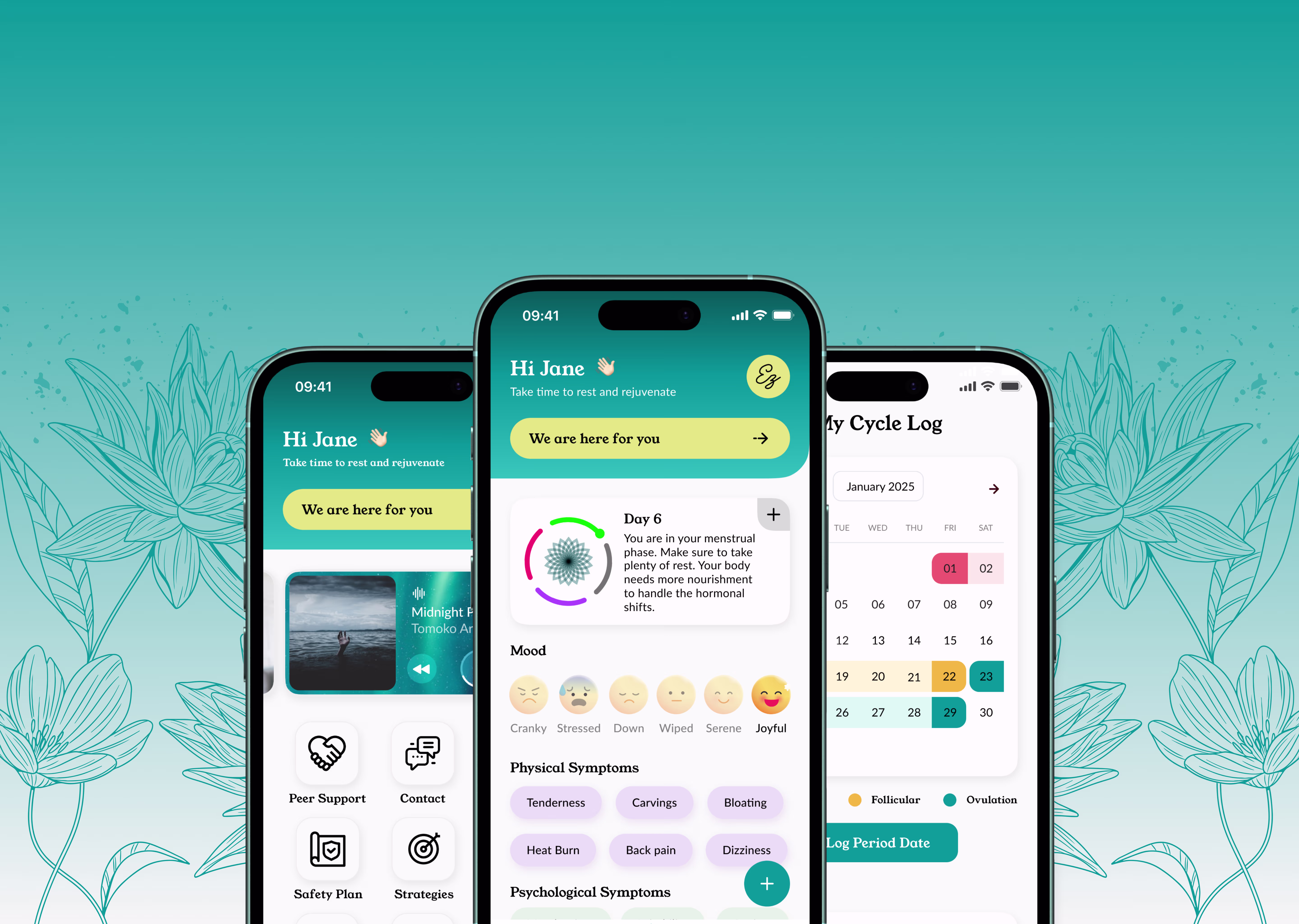 MyTeal App Interface 1